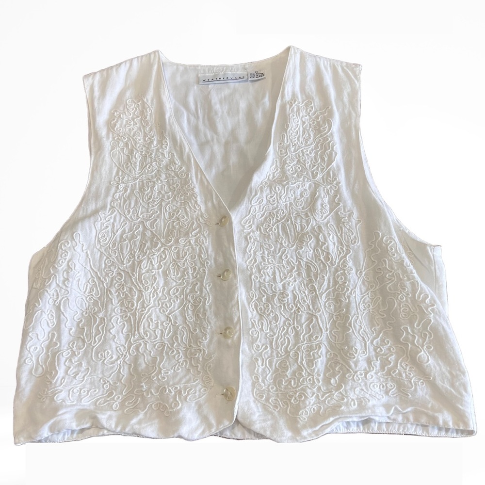 Vintage 90s Weatherwave vest - Picture 2 of 6